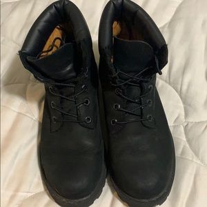 Timberland Black Suede Boots